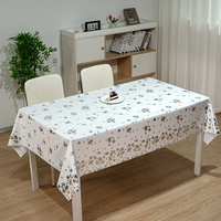 Nappe de table noire en plastique rectangulaire RNPT en gros – Fabrication de nappes de table en PVC