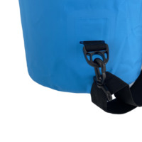 Bolsa Seca de PVC de 20L, Flotador Impermeable para Almacenamiento al Aire Libre, Boya de Buceo, Bolsa de Natación Salvavidas, Paquete Oceánico