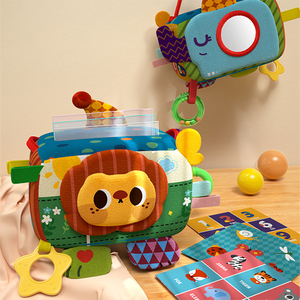 Boîte à mouchoirs magiques pour bébé, boîte à mouchoirs sensoriels pour bébé, boîte à mouchoirs sensoriels pour bébé, nouvelle tendance OEM et ODM - Product Image 2