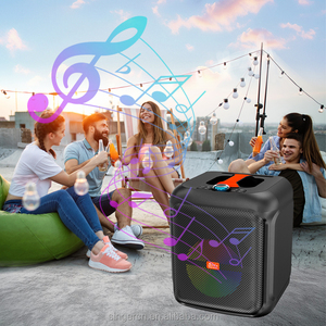 Altavoz Bluetooth Portátil ZQS10103 para Baile Cuadrado, DJ, <span class=keywords><strong>Karaoke</strong></span> Móvil, Canto al Aire Libre, Iluminación LED RGB, Batería - Product Image 6