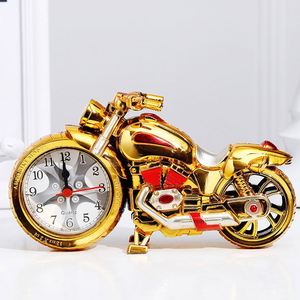 Creative Digital Analog Motorcycle Styling Alarm <b>Clock</b> Elementary School Students Waking Home Decor <b>Bedside</b> Table Desk - Product Image 6