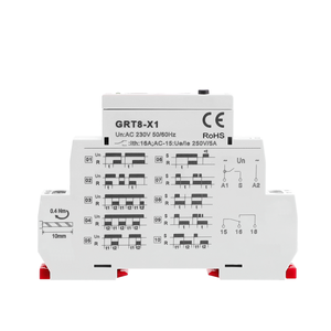 GEYA GRT8-X1-240 AC DC 12V 240V 0.1s-99day مولد نبضات بدء وقف ON OFF تأخير الرقمية إعداد الوقت تتابع - Product Image 5