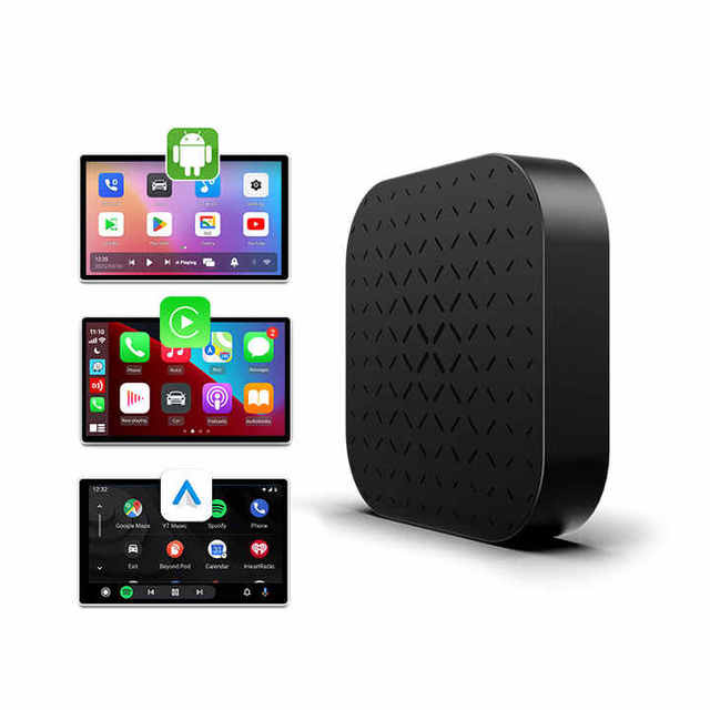New Carplay Ai Box Universal Streaming Box Wireless Carplay Wireless Android Auto Android 11 Adapter 3 in 1 Dongle Carplay