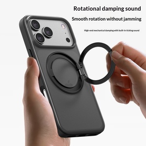 Étui robuste antichoc à aimants puissants pour iPhone 17 Pro Max avec béquille métallique pliable - Product Image 3