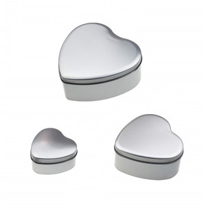 Bình Thiếc Nhôm Hộp Đựng Mỹ Phẩm Hộp Thiếc Hình Trái Tim Để Tự Làm Mỹ Phẩm Thủ Công Hộp Thiếc Đựng Nến Du Lịch - Product Image 5