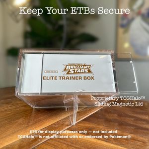 Étui de protection rigide transparent en acrylique pour boîte d'entraînement d'élite Pokémon (ETB) – Présentoir anti-poussière - Product Image 2