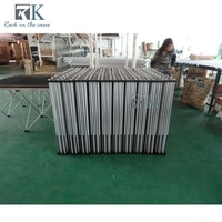 Plateforme carrée pour scène de mariage 1m*1m, podium en aluminium, présentoirs de scène en vente