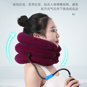 Attelle de traction cervicale en fibre intégrale, réglable manuellement, pour le soutien du cou - Product Image 3