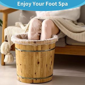 Sacs de protection jetables transparents populaires pour pédicure, doublures de baignoire pour les pieds, sacs de bain portables pour <span class=keywords><strong>spa</strong></span>, hôtel et usage domestique - Product Image 5