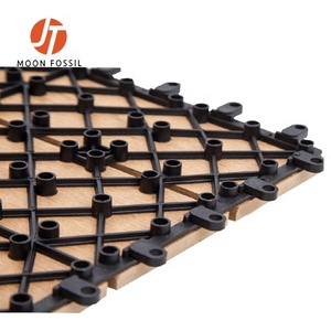 Ngoài trời sàn với Interlock boong gạch Composite <span class=keywords><strong>DIY</strong></span> tùy chỉnh giản dị sân sau Patio sân decking gạch - Product Image 4