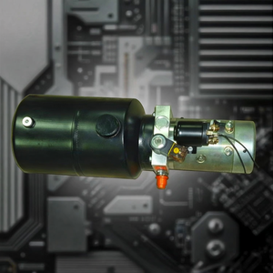 ชุดจ่ายกำลังไฮดรอลิกแบบกำหนดเอง 12V DC ชุดจ่ายกำลังไฮดรอลิกไฟฟ้า 24V สถานีไฮดรอลิก - Product Image 5