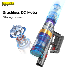<span class=keywords><strong>Aspirateur</strong></span> <span class=keywords><strong>sans</strong></span> <span class=keywords><strong>fil</strong></span> portable LIIMOO S7-BLDC480W-RTS Cyclone à moteur brushless, détachable, pour voiture, garage, hôtel - Product Image 4