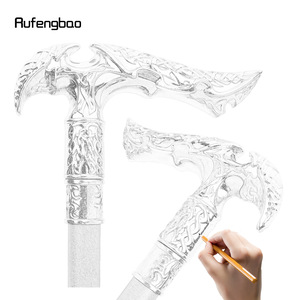 Canne de randonnée Platinum Angel en acier au carbone avec poignée en alliage d'aluminium et embout en fer pour activités de plein air - Product Image 3