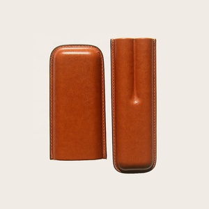 Nuovi arrivi Boman PU leather custodie per sigari personalizzate in vera pelle per accessori per fumatori custodie per sigari umidificatori - Product Image 3