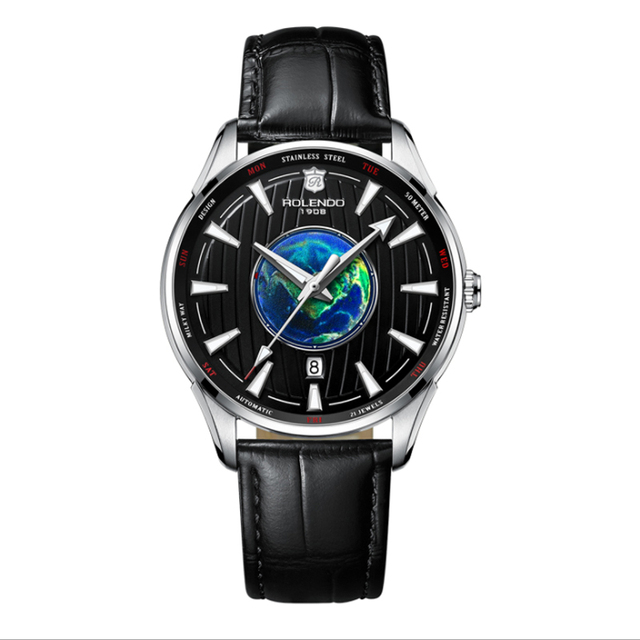 High-End Automatic Mechanical Waterproof Watch Men'S Mechanical Wristwatch Stylish, Business-Oriented