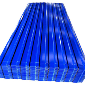 ألواح معدنية مطلية بالألوان من مادة تزيين السقف PPGI ، ألواح بلاط أسقف معدنية مموجة ملونة للمنازل - Product Image 3