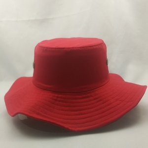 YZ Caps Personnalisé Brodé Marque Privée Plat Haut Large Bord Unisexe Parasol Seau Chapeau Casquette De Pêcheur Avec Corde - Product Image 3