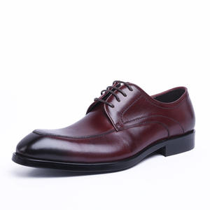 Chaussures Oxford en cuir véritable authentique, à enfiler, bout pointu, respirantes, avec soutien de la voûte plantaire, imperméables, pour hommes - Product Image 5
