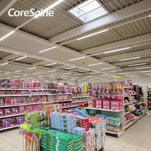 CORESHINE 5ft 50W 8000lm pendant supermarket lighting LED linear light trunking system