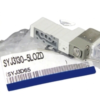 Vanne solénoïde papillon à 5 ports SYJ5120/SYJ5220, hydraulique 4 pouces, 375-725 PSI, compacte, pneumatique, à branchement rapide