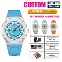 Fabricant de montres pour hommes, fournisseur de montres en Chine, OEM ODM, marque privée, montres de luxe pour hommes, bracelet en caoutchouc et acier inoxydable, logo personnalisé.