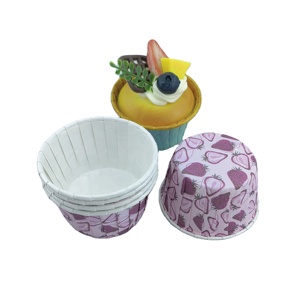 بطانات كب كيك من المصنع الصيني مع طباعة مخصصة للكعك ، قالب تزيين الكعك 140 مل ، 4.7oz - Product Image 5