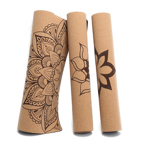 <span class=keywords><strong>Tiny4k</strong></span> Petite Teen Tapis de yoga en liège et caoutchouc personnalisable, Tapis de lutte imprimé en liège - Product Image 6