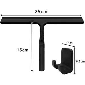 Limpiacristales de Silicona para Ducha, con Clip de Montaje, Mango de Gel de Sílice Blanco, para Vidrio de Ventanas, al Mejor Precio - Product Image 5