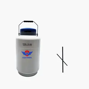 Ai Kleine Capaciteit Yds 1.5L 1.5Liter Vloeibare Stikstof Container Sperma Stro Tank Container Stikstof