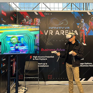 <span class=keywords><strong>Vr</strong></span>/<span class=keywords><strong>Ar</strong></span>/<span class=keywords><strong>Mr</strong></span> Equipo Comercial Interactivo 9D <span class=keywords><strong>Vr</strong></span> Free Roaming <span class=keywords><strong>Vr</strong></span> Arena Shooting Big Space Realidad Virtual <span class=keywords><strong>Vr</strong></span> Arcade Game Machine - Product Image 1