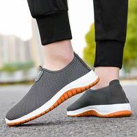 Chaussures respirantes en maille Hongyan, chaussures décontractées, légères, à semelle souple, chaussures de marche populaires en ligne