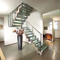 DAIYA escalier en verre balustrade en verre escalier