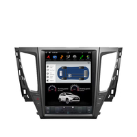 Reproductor de Radio para Auto Android con Pantalla Vertical Tesla de 12.1 Pulgadas para Mitsubishi Pajero Sport/L200 2016 2017 2018 GPS