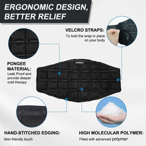 World-bio, recién llegado, paquete de calor de terapia de Material SAP para microondas personalizado para aliviar el dolor de cintura, almohadilla térmica - Product Image 2