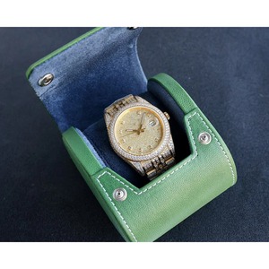 Montre de luxe Drioshipping avec affichage de la date et des jours de la semaine, en acier inoxydable glacé, meilleure montre automatique mécanique de marque pour homme - Product Image 4