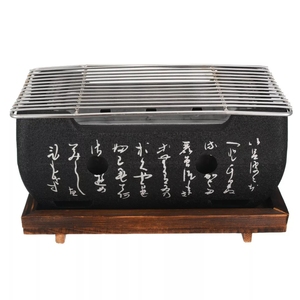 Japanischer tragbarer, faltbarer, höhenverstellbarer Mini-<span class=keywords><strong>Grill</strong></span> aus Aluminiumlegierung für den Hof, den Außenbereich und den Haushalt, für eine Person - Product Image 3