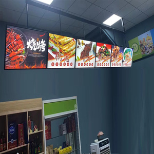 คลาสสิกอาหารจานด่วนร้านอาหารเบอร์เกอร์ร้านค้าโฆษณาเคเอฟซี LED เมนูคณะกรรมการกล่องไฟ - Product Image 6