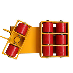 Carro de Transporte Tipo Tanque Pequeño con Ruedas de Acero y PU, Dirección de 180 Grados, Color Amarillo, Personalizable, Garantía de 1 Año, Suministro del Fabricante - Product Image 5