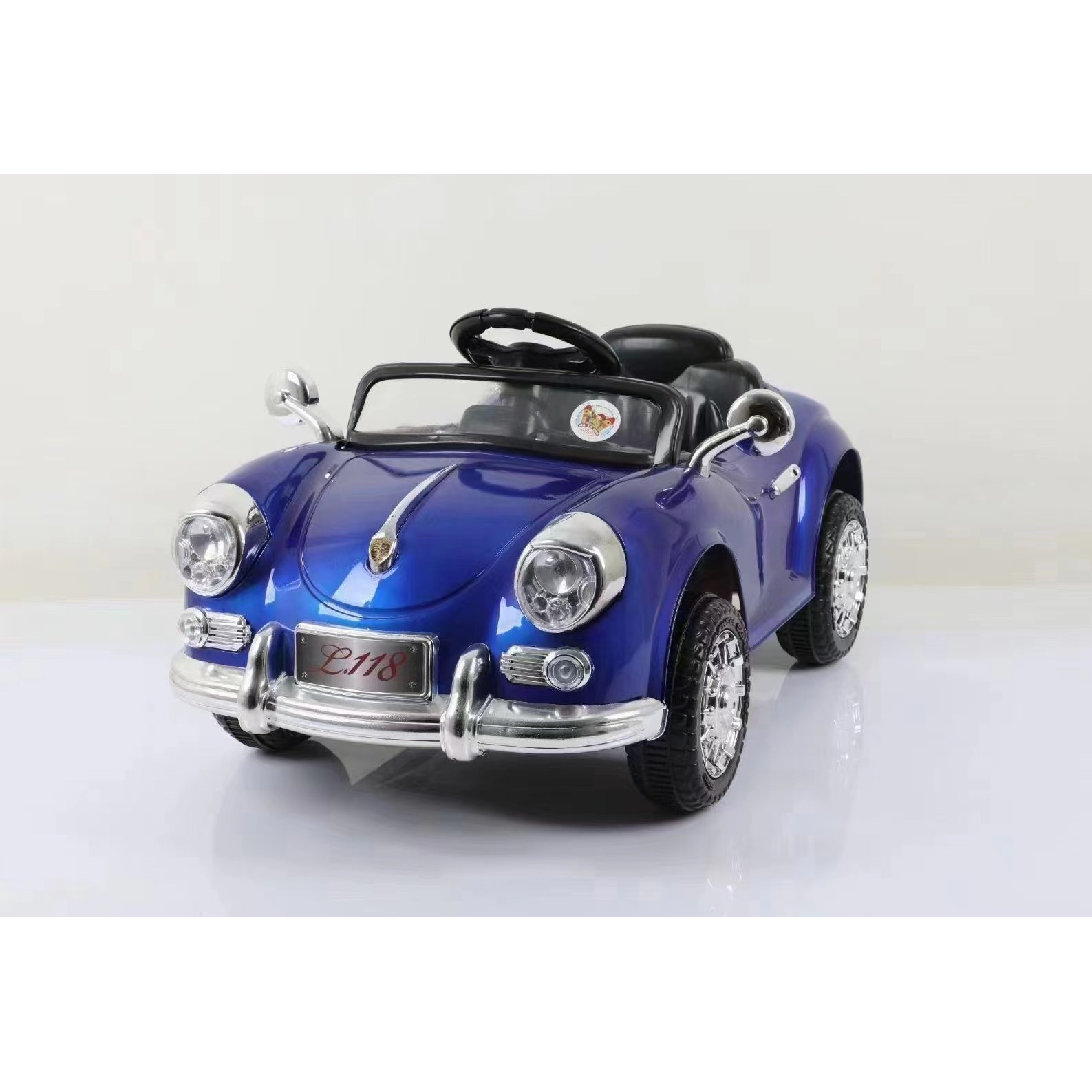 Azul pintado, una batería, tracción simple, 6V4.