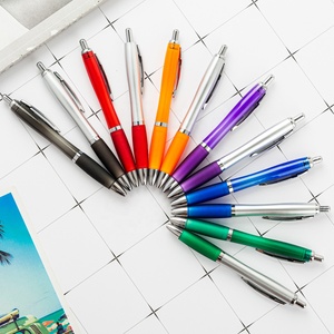 2023 vendita calda <span class=keywords><strong>regalo</strong></span> promozionale cancelleria penna a sfera penna a sfera pubblicitaria liscia penna a sfera in plastica con Logo personalizzato - Product Image 5