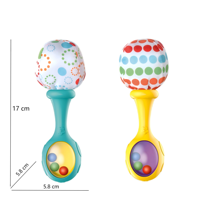 Baohan Bébé Hochet En Peluche Maracas Instruments De Musique Nouveau-Né Bébé Hochets En Peluche Jouets