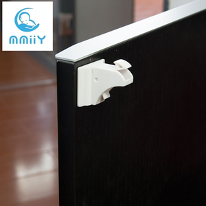 Khóa Từ Tính Ngăn Kéo Tủ Lạnh Tủ Máy Tính Chống Mở An Toàn Cho Trẻ Em 4 Ổ Khóa + 1 Túi Đựng Chìa Khóa - Product Image 3