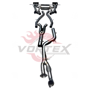 ท่อไอเสีย Vortex Racing SS304 สำหรับ BMW G87 M2 S55 S58 3.0T แบบ Equal Length Midpipe Valvetronic Catback Muffler ระบบเพิ่มประสิทธิภาพ - Product Image 4