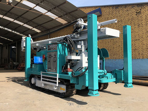 Hydraulische 350m putboringsmachine op vrachtwagen gemonteerd, diesel aangedreven waterputboorinstallatie te koop - Product Image 3