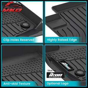 Tapis de sol en TPE toutes saisons pour Ford Expedition Max 2021-2024, tapis moulés 3D, imperméables - Product Image 3