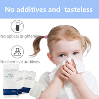 Lingettes hygiéniques féminines jetables non tissées, emballées individuellement et portables