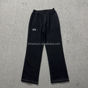 6 * PM letra bordada suelta Sudadera con capucha taladro deportes ocio pierna recta cintura pantalones conjunto - Product Image 4
