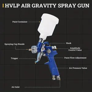 Aluminium Air Paint Spray Gun Accessories Provide Spray Guns For The Automotive Refinish Repairs