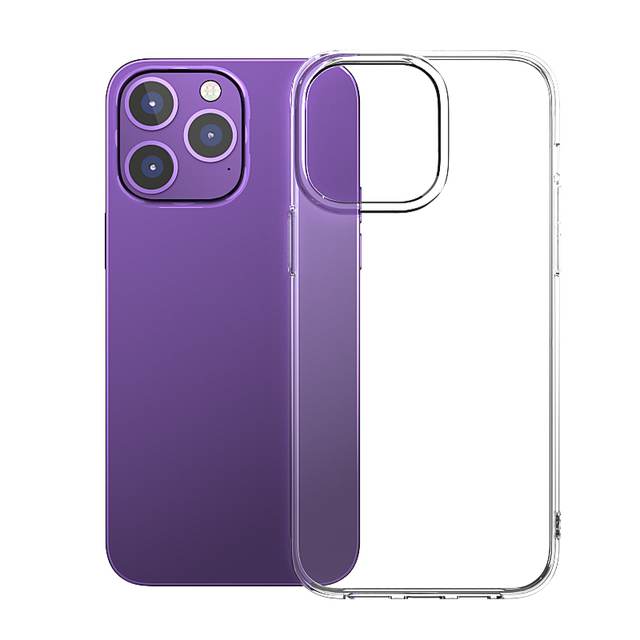 Wholesale Ultra-Thin Slim Clear TPU Scratch-Resistant Soft Flexible Phone Case for iPhone 12 13 14 15 16 17 Pro Max