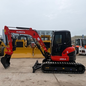 รถขุดขนาดเล็ก Kubota U55-4 มือสองราคาประหยัด น้ำหนัก 5.5 ตัน รถขุดไฮดรอลิกขนาดเล็กสำหรับขาย - Product Image 1